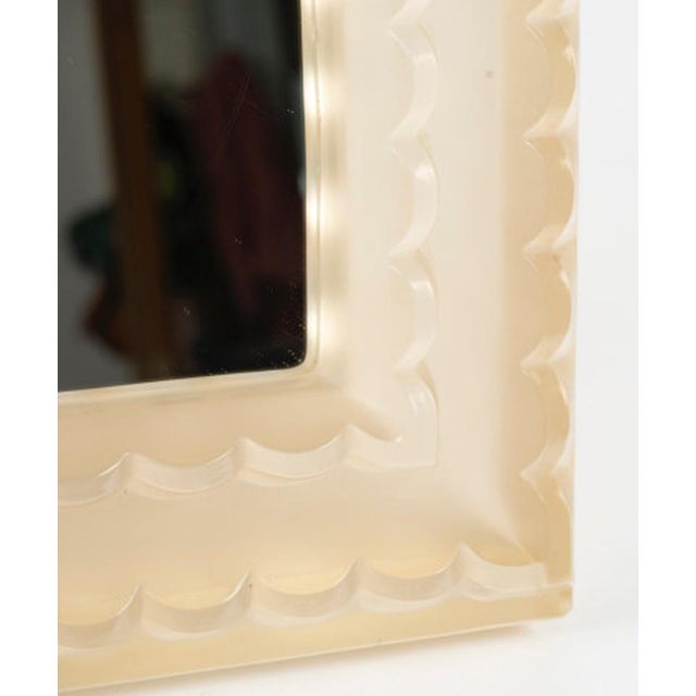 1930s Vintage Festoon Mirror Frame by René Lalique, 1932 For Sale - Image 5 of 9