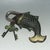 Vintage Nepalese Brass Fish Padlock With Skeleton Keys - Tibetan Style Lock For Sale - Image 4 of 9