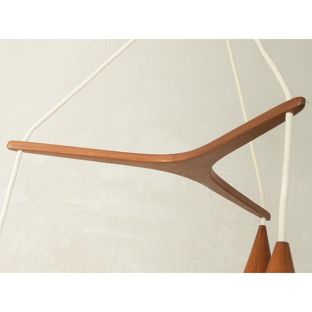 Vintage Hanging Lamp by Ib Fabiansen for Fog & Mørup, 1960s For Sale - Image 9 of 10