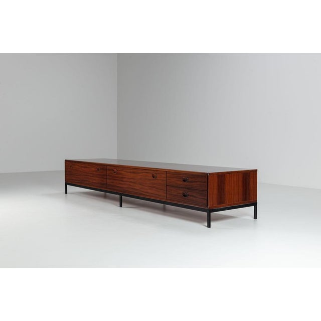 Dutch Lowboard in Rosewood by Fristho Franeker for Fristho, 1960 For Sale - Image 6 of 12