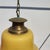 Vintage Cream Glass Bell Pendant For Sale - Image 4 of 6