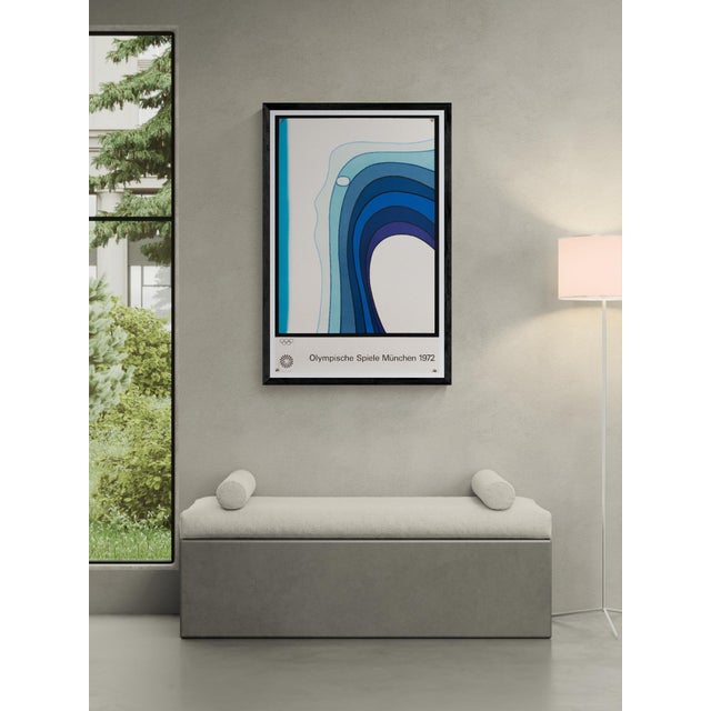 The Piece This original 1969 serigraph by Polish artist Jan Lenica was created for the 1972 Munich Olympics. Commissioned...