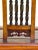 Antique Side Chair : Mid 19th Century Chinese Elm Wood Vintage Chinese Side Chair- With a Warm Golden Glow! For Sale - Image 9 of 12