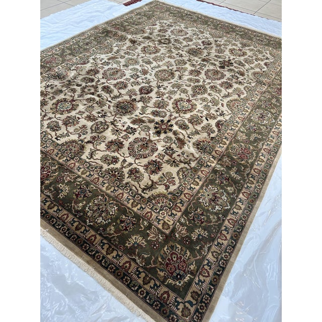 2000 - 2009 Indo Tabriz , 9' X 12' For Sale - Image 5 of 8