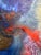 Original 18” X 18” Colorful Abstract Painting by Lil McGill For Sale - Image 4 of 12