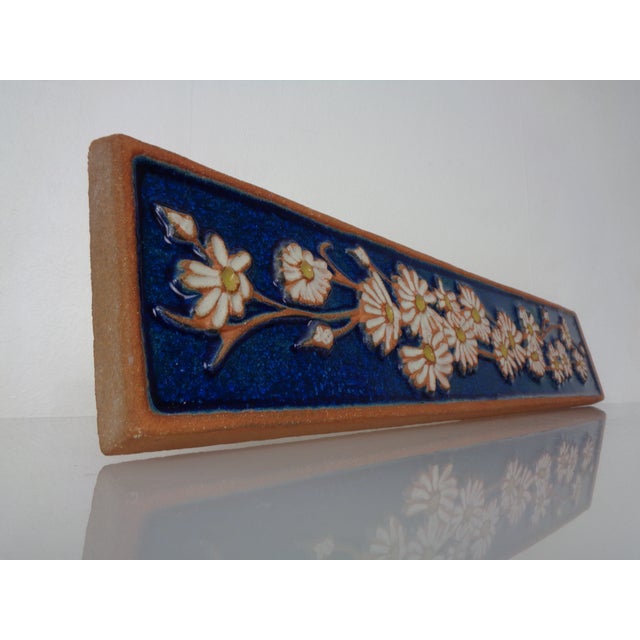 Glazed Studio Ceramic Stoneware Mural 3555 by Svend Åage Jensen for Søholm Stentoj, Denmark, 1960s For Sale - Image 6 of 18