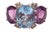 Christina Addison Medium Gum Drop Ring With Pink Topaz and Diamonds For Sale - Image 4 of 12