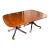 Baker Georgian Style Double Pedestal Mahogany Dining Table For Sale