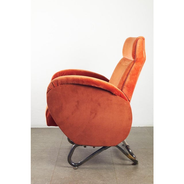 Armchair by Carlo Mollino for the Rai Auditorium, Turin, 1950s For Sale - Image 12 of 18