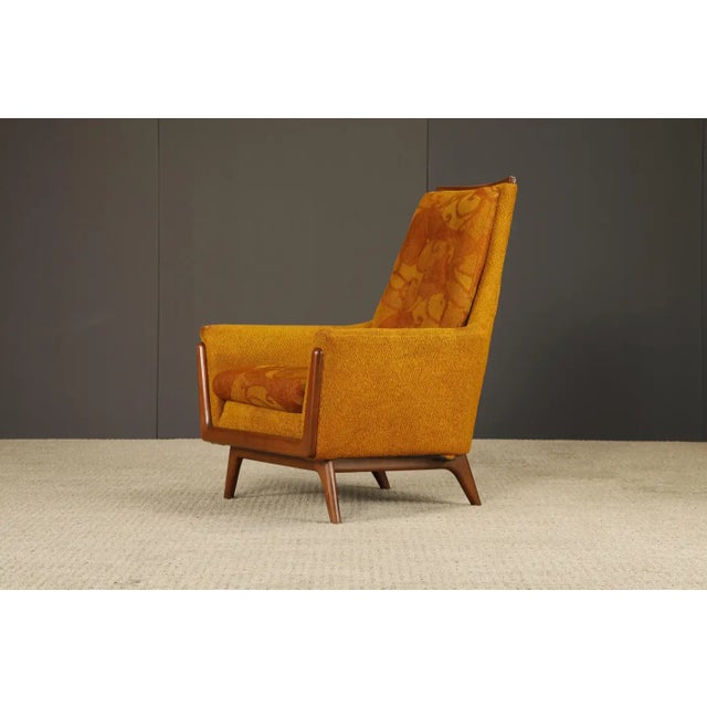Mid-Century Modern Adrian Pearsall Styled Vintage Sculptural Wood Lounge Armchair, 1960s For Sale - Image 3 of 17