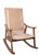 Mid Century Danish Style Rope and Wood Rocking Chair C. 1950/70's For Sale In New York - Image 6 of 9