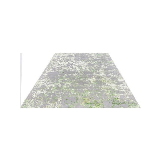 Handwoven Modern Abstract Area Rug 8x10 For Sale In Dallas - Image 6 of 12