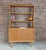 Vintage Danish Oak Bookcase with Sliding Doors, 1960s For Sale - Image 5 of 5