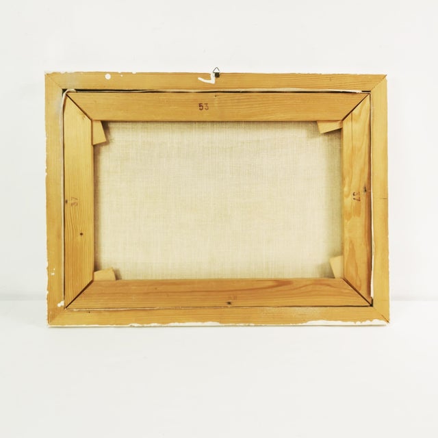 Vangel Naumovski, Surrealist Composition, Print on Canvas, 1960s-1970s For Sale - Image 11 of 12