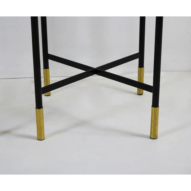 Vintage Column in Brass & Metal, 1970s For Sale - Image 6 of 8