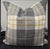 Charcoal & Yellow Plaid Pillow Pair is perfect for the Holiday season or to use in your cabin in the woods!