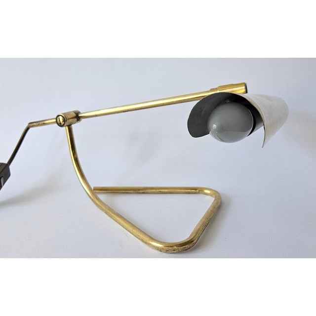 Mid-Century Modern Mid-Century Brass Table Lamp from OMI, Germany, 1970s For Sale - Image 3 of 17