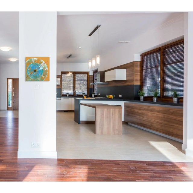 Textile "Golden Martini" Original Artwork by Kathleen Keifer For Sale - Image 7 of 9