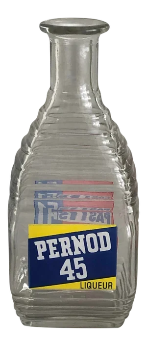 1980s Pernod French Advertising Carafe