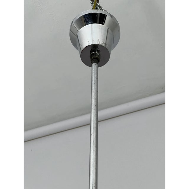 Mid-Century Modern Pendant in Opaline Glass from Mazzega, 1970s For Sale - Image 3 of 11