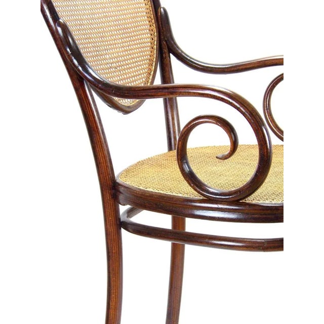 Viennese Nr. 3 Armchair from Thonet, 1860s For Sale - Image 5 of 7