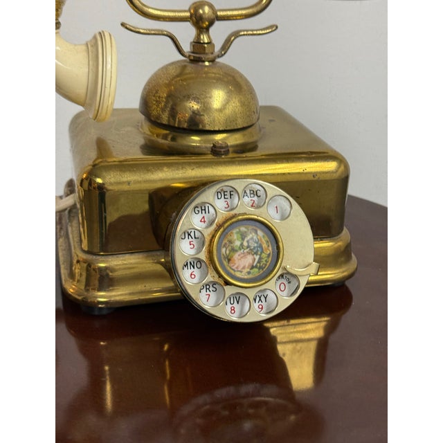 United States Telephone Company French-Style Rotary Telephone, 1967 For Sale - Image 9 of 12