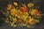 Antique French Country Tole Metal Hand Painted Floral Large Serving Platter Tray For Sale - Image 4 of 15