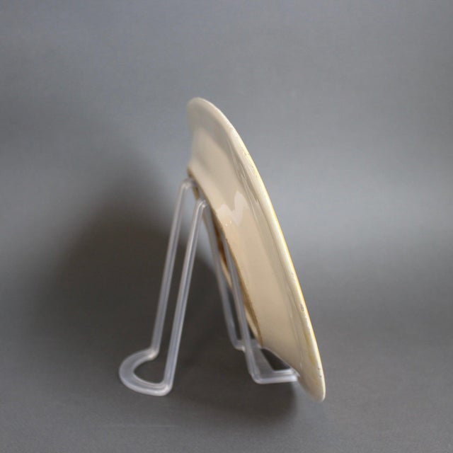 Ceramic Vintage French Ceramic Platter by Jacques Pouchain, 1950s For Sale - Image 7 of 18