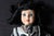 Elegant Vintage Porcelain Doll | Blue and White Beauty from the 20th Century Step into a World of Timeless Elegance...