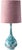 Royal Delft Green Delvert Ceramic Table Lamp with New Liberty London Shade from De Porceleyne Fles, 1970s For Sale - Image 10 of 10