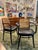 A Pair of Rare Vintage Black and Tan Bentwood Thonet Chairs by Josef Hoffman for Ligna, Circa 1970s For Sale In Houston - Image 6 of 12