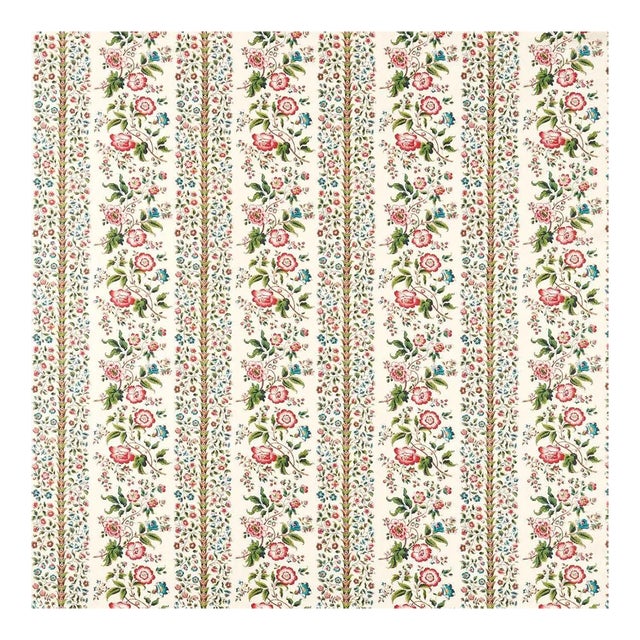 Sanderson Rose Pergola Fabric in Chintz - a sample For Sale