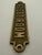 Brass Vintage Solid Brass 'Guest Room Door Sign Plaque For Sale - Image 8 of 12