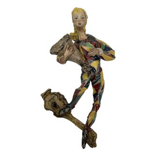 Futurist Albissola Ceramic Wall Sculpture by Anselmo Mario, Italy, 1960s For Sale