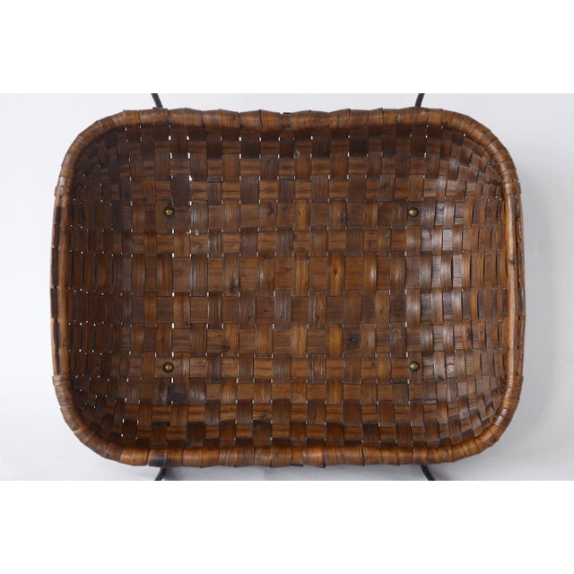 Vintage 1950s MCM Italian Magazine Basket Catch All For Sale In San Francisco - Image 6 of 10