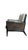 Contemporary 1990s Pair of Modern Black Lacquer Chairs With Fur Accent For Sale - Image 3 of 9