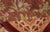 Brown Antique Hand Knotted European Savonnerie Rug in Wool With Floral Design For Sale - Image 8 of 12