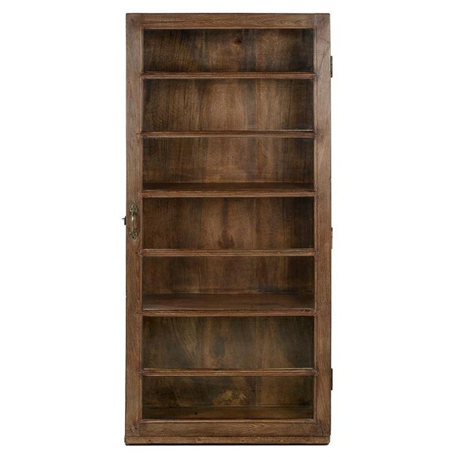 Wood Large Wooden Wall Display Case For Sale - Image 7 of 7