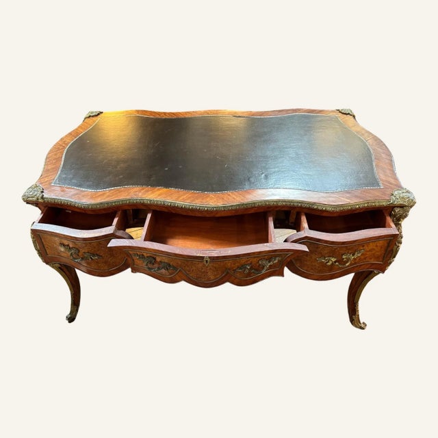 Louis XV Style 19th Century Reproduction Bureau Plat For Sale - Image 4 of 11