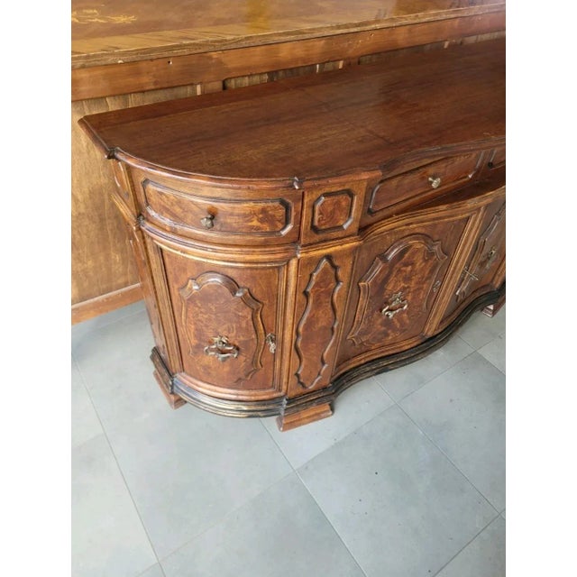 Baroque Italian Shaped Sideboard, 1950s For Sale - Image 3 of 13