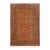 Boho Chic Bokhara Rust/Beige Hand Knotted Wool Rug For Sale