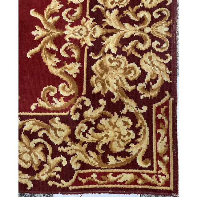 Spanish Hand-Knotted Wool Rug, 1950 For Sale - Image 9 of 13