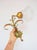Each one uses two E14 bulbs. The photo of the bathroom wall sconces is a mock-up. They may vary slightly from the design...