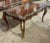 French French Style Big Dining Table With Gold Details For Sale - Image 3 of 3