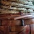Boho Chic Vintage 20th Century Earthenware Jar Vase With Bamboo and Wickerwork For Sale - Image 3 of 18