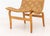 Late 20th Century Bruno Mathsson "Eva" Woven Cotton and Beech Side Chair For Sale - Image 5 of 9