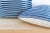 Coastal Stripe, Pair of Vintage Indigo Striped Pillows For Sale In Los Angeles - Image 6 of 8