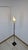 Brass and Iron Floor Lamp with Sandblasted Glass Lampshade and Marble Base, 1950s For Sale - Image 12 of 14