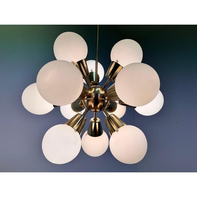 Space Age Sputnik Pendant Light by Kamenicky Senov, 1970s For Sale - Image 4 of 7