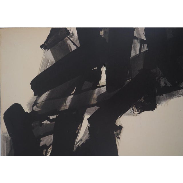 Encre 1961 Poster after Pierre Soulages For Sale - Image 5 of 7